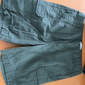 Old Navy Kids Green Cargo Shorts